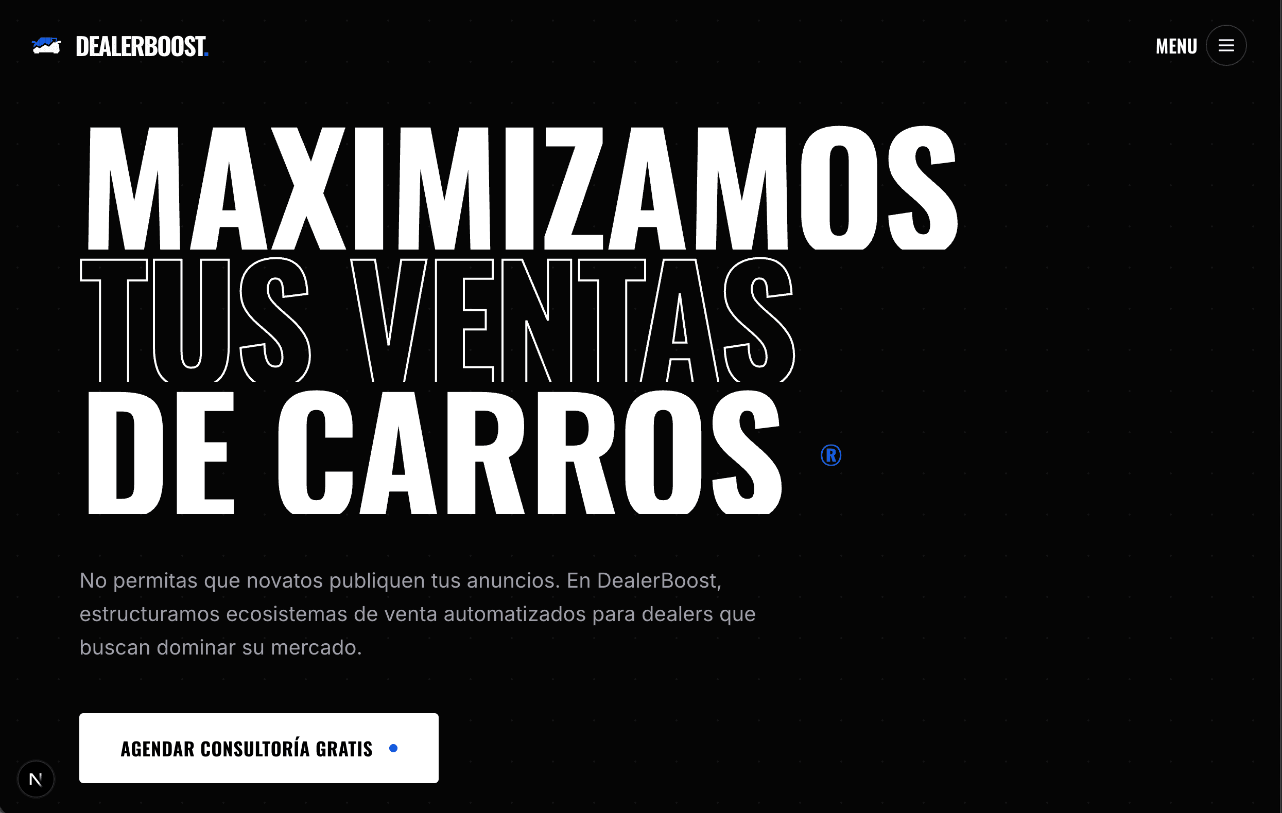 Landing Page DealerBoost